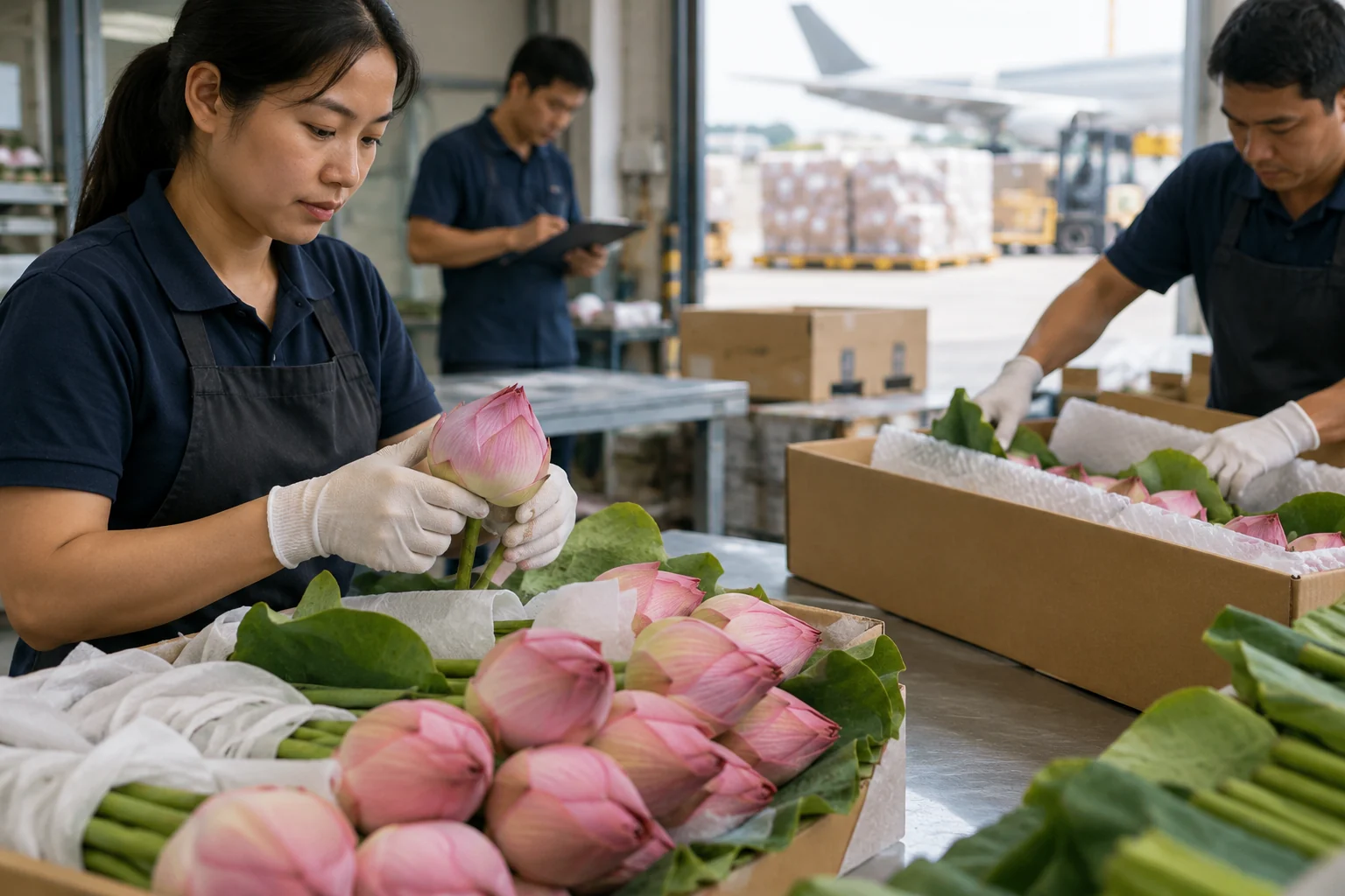 Lotus Flowers for Overseas Markets: Managing Fragility, Timing and Customer Expectations