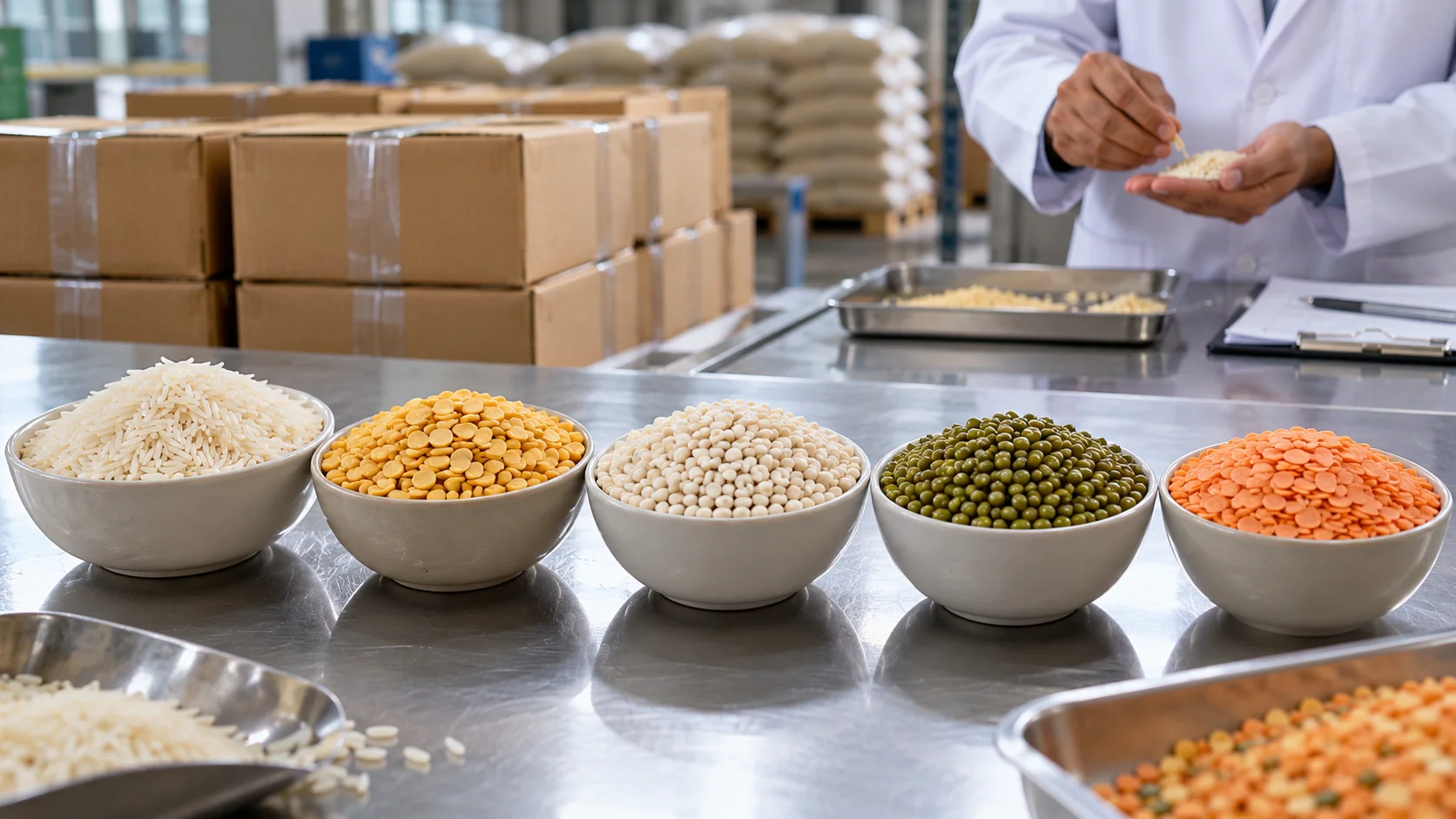 Rice, Dals and Lentils from India: What International Buyers Should Expect from a Reliable Supply Partner