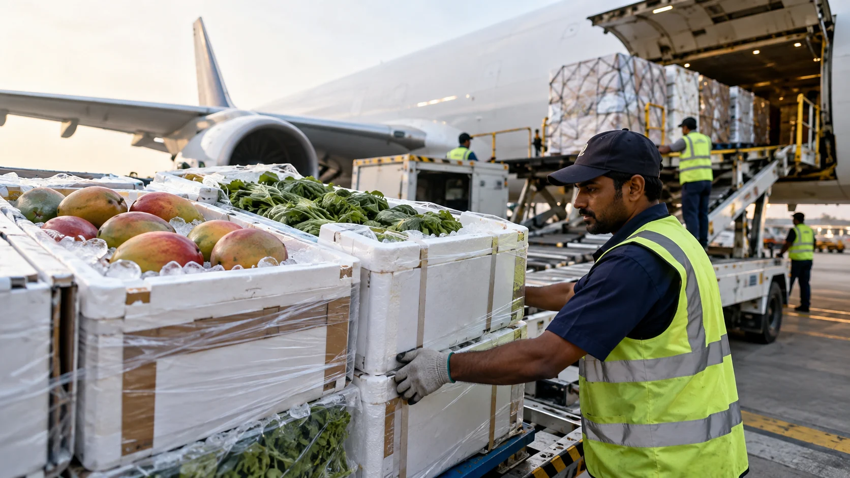 Shipping Perishables from India: Managing Time, Temperature, Packaging and Transit Risk