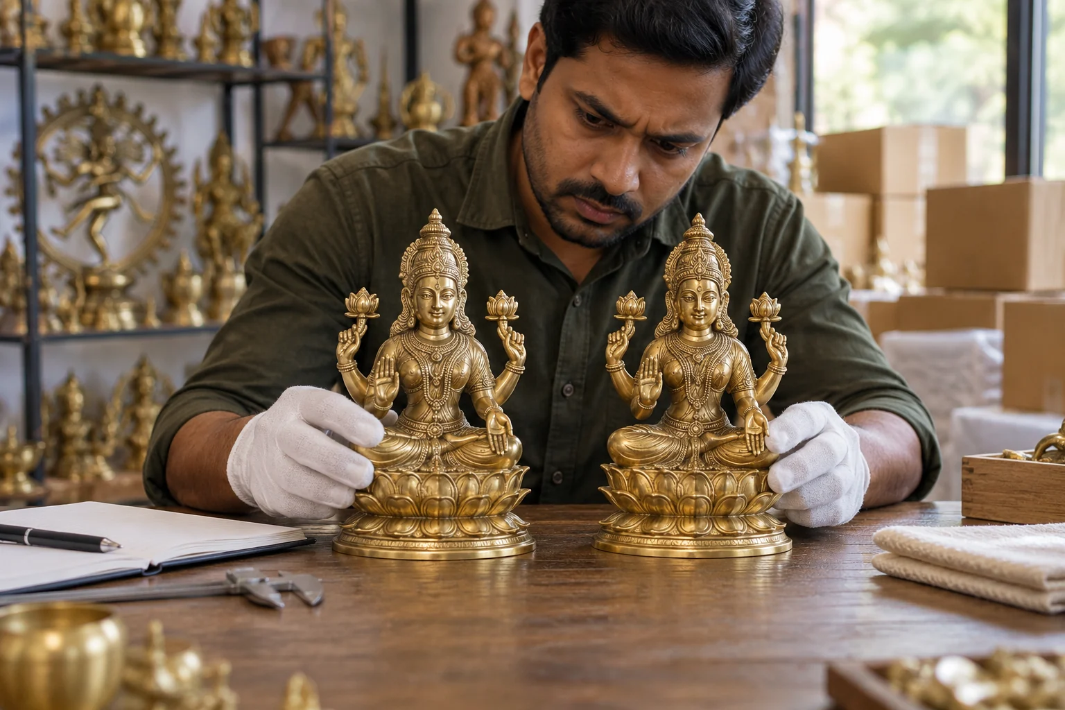 Why Two Brass Idols That Look Identical Can Be Completely Different in Quality