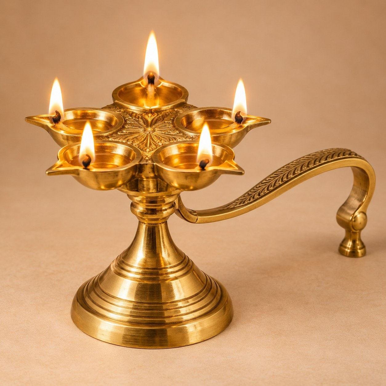 Brass Aarti Lamp