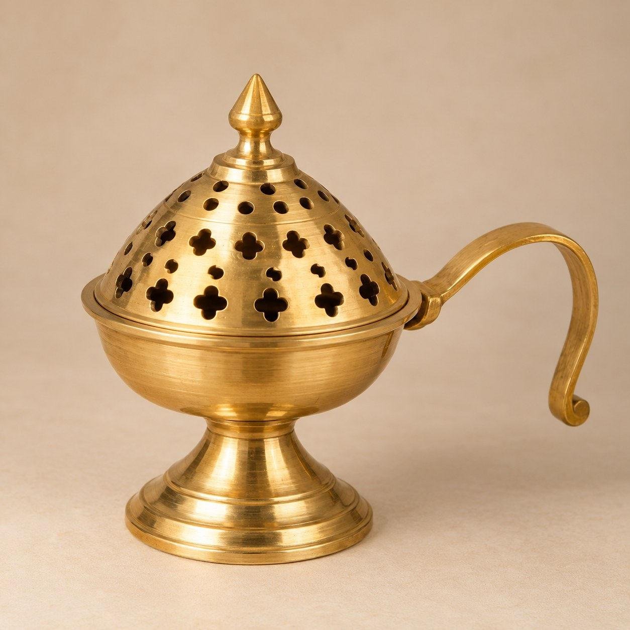 Brass Camphor Holder