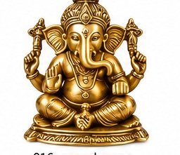 Brass Ganesha Idol